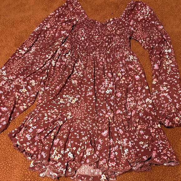 Altard State Floral Long Sleeve Dress - Picture 4 of 4